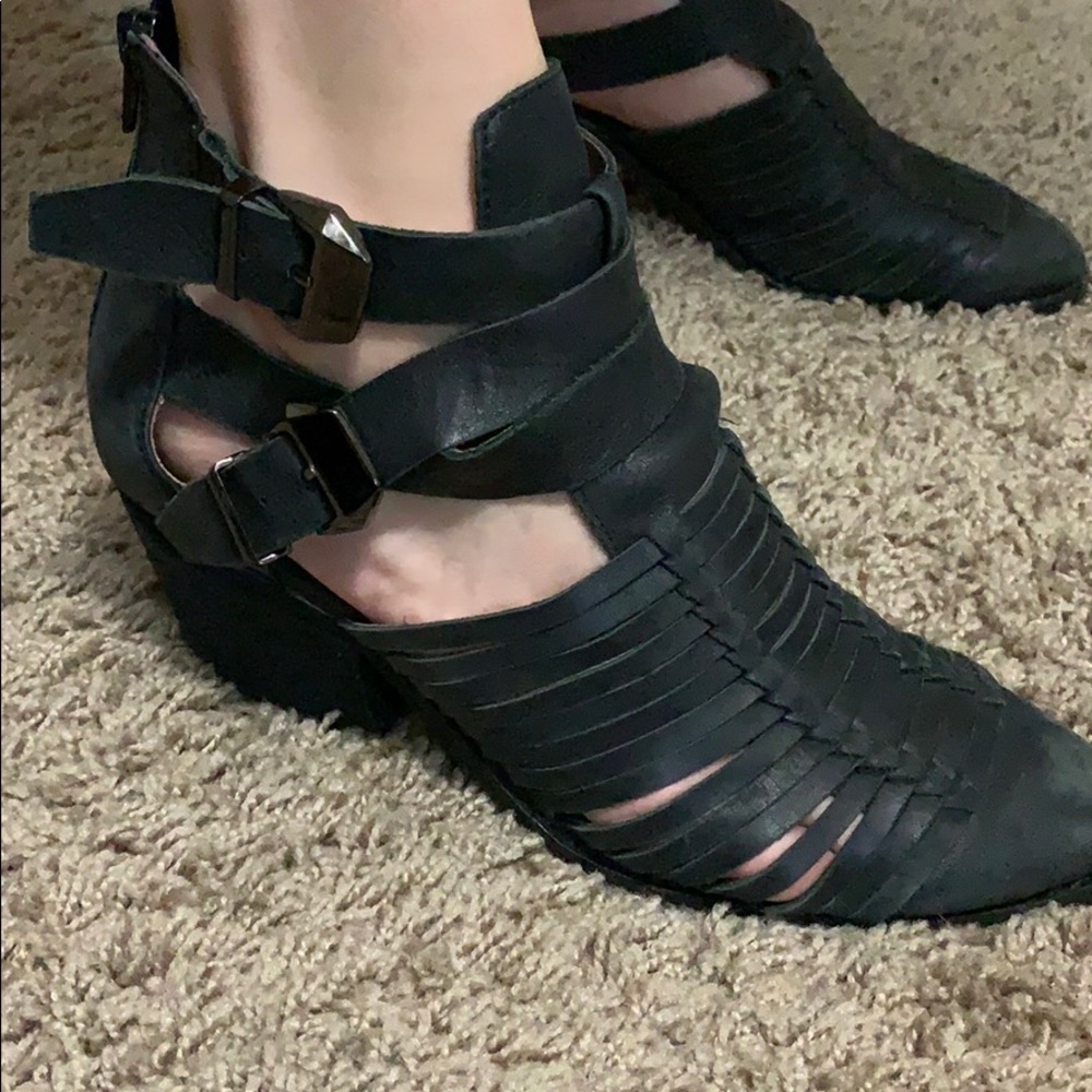 Black shoes